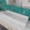Alfi Brand ALFI brand AB48TR 48" White Above Mount Fireclay Bath Trough Sink AB48TR - alternate 1
